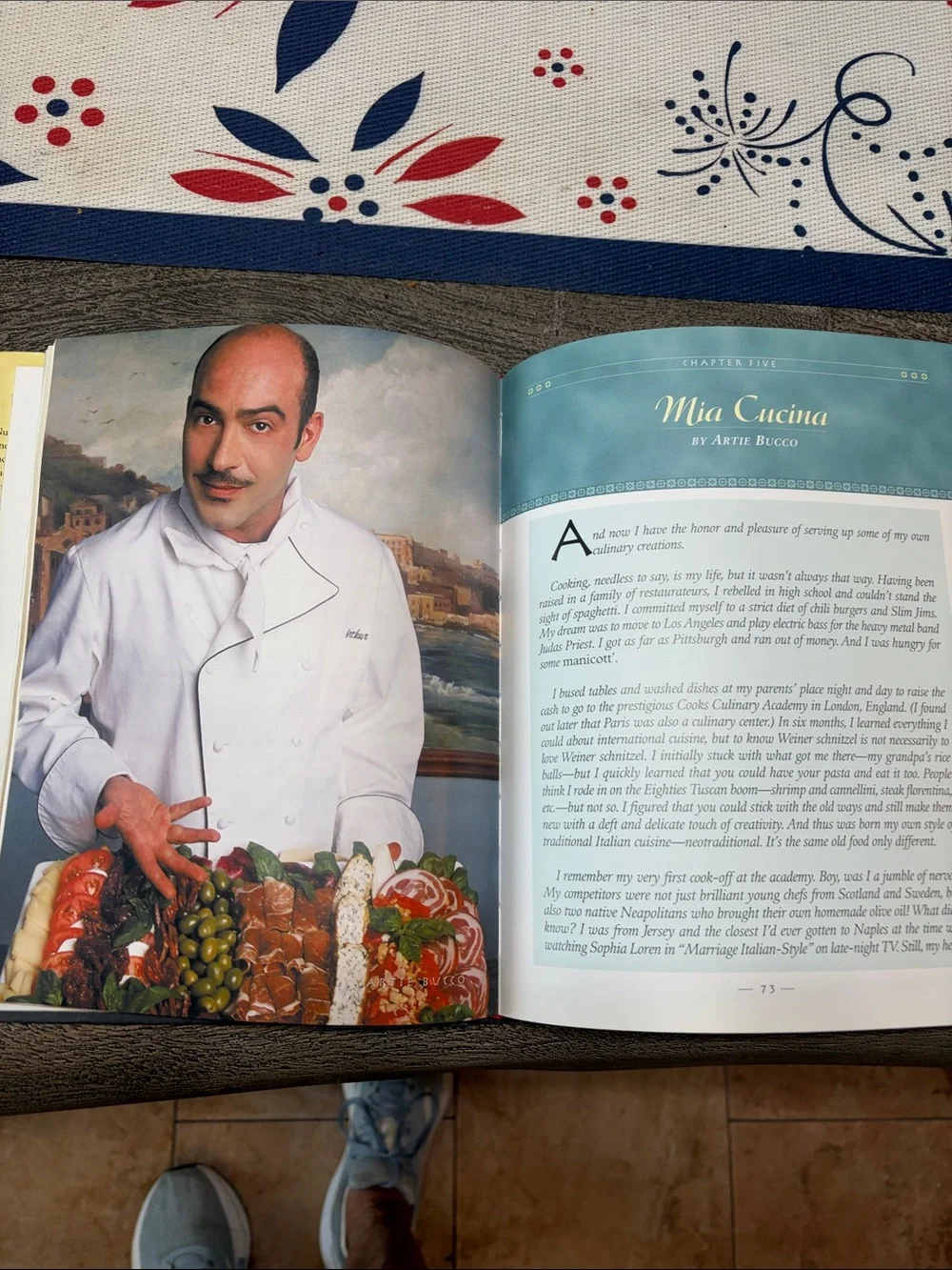 Soprano Family Cookbook - Black & Red Cover